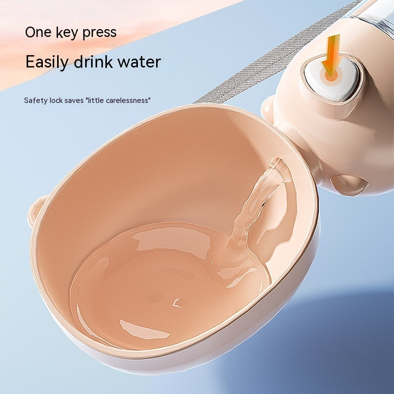 Portable Pet Bottle 2 in 1