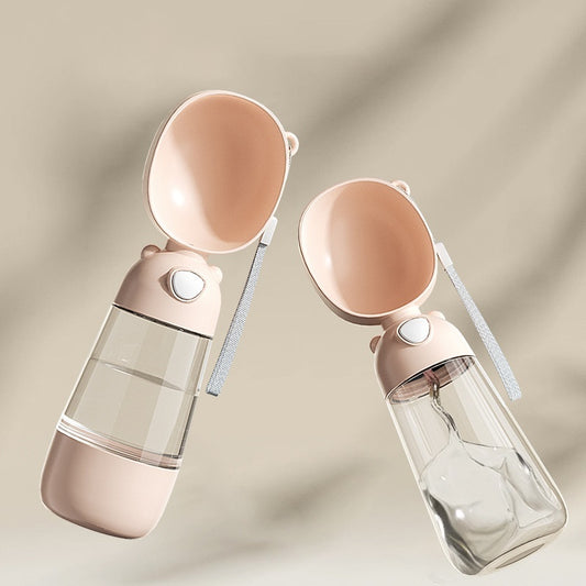 Portable Pet Bottle 2 in 1